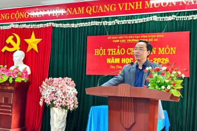 Hội thảo chuyên môn cụm các trường THCS số 34