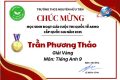 Chúc mừng các em HS đoạt giải cuộc thi Olympic quốc tế ASMO cấp quốc gia năm 2025