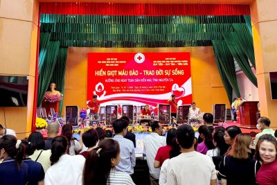 Ngày hội hiến máu tình nguyện năm 2026 với thông điệp “HIẾN GIỌT MÁU ĐÀO – TRAO ĐỜI SỰ SỐNG”